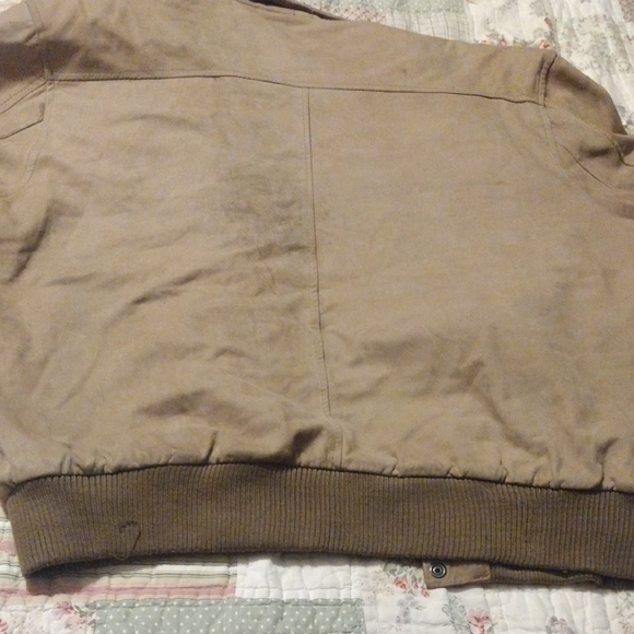 vintage U2 Wear Me Out leather bomber flight jacket. - Picture 15 of 16